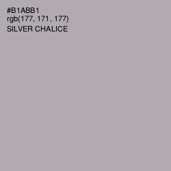 #B1ABB1 - Silver Chalice Color Image